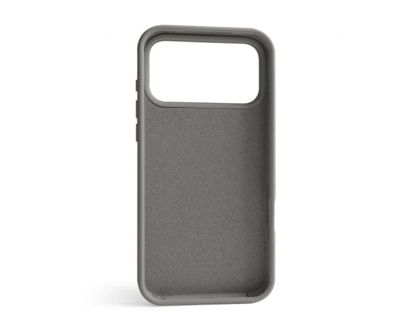 Чохол Full Silicone Case для Apple iPhone 17 Pro Max titanium grey (74)
