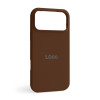 Чохол Full Silicone Case для Apple iPhone 17 Pro Max dark brown (75)