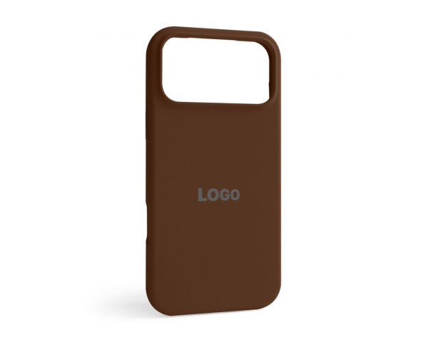 Чохол Full Silicone Case для Apple iPhone 17 Pro Max dark brown (75)