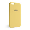 Чехол Full Silicone Case для Apple iPhone 6, 6s yellow (04)