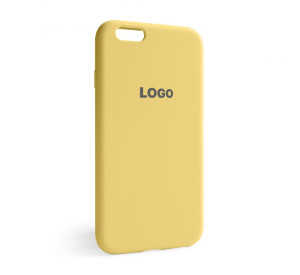 Чехол Full Silicone Case для Apple iPhone 6, 6s yellow (04)