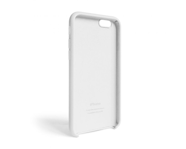 Чохол Full Silicone Case для Apple iPhone 6, 6s white (09) (без логотипу)