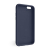 Чехол Full Silicone Case для Apple iPhone 6, 6s blue cobalt (36)