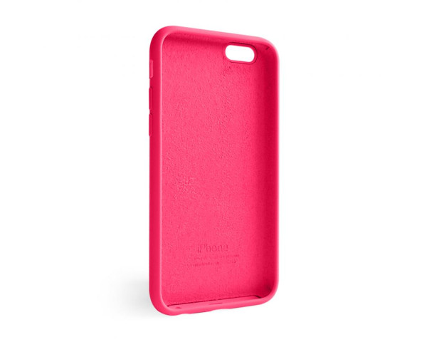 Чехол Full Silicone Case для Apple iPhone 6, 6s shiny pink (38)