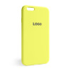 Чохол Full Silicone Case для Apple iPhone 6, 6s flash lime (41)