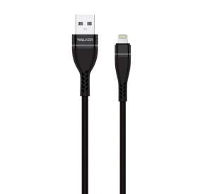 Кабель USB WALKER C580 Lightning black