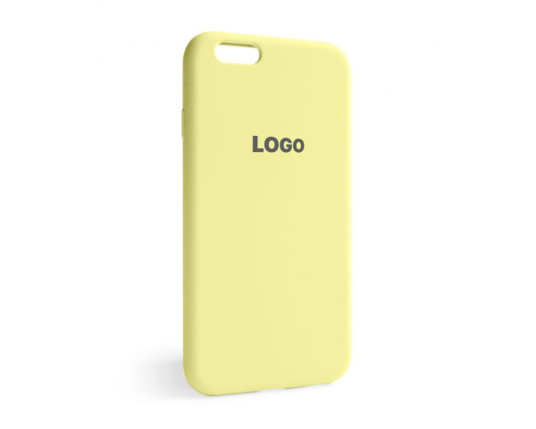 Чохол Full Silicone Case для Apple iPhone 6, 6s mellow yellow (51)