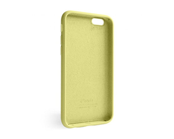 Чохол Full Silicone Case для Apple iPhone 6, 6s mellow yellow (51)