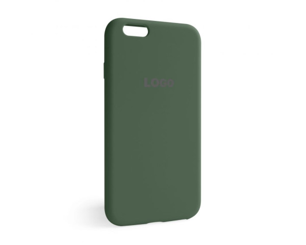 Чохол Full Silicone Case для Apple iPhone 6, 6s atrovirens green (54)
