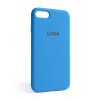 Чохол Full Silicone Case для Apple iPhone 7, 8, SE 2020 royal blue (03)
