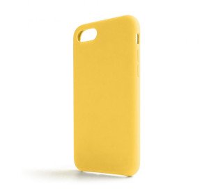 Чохол Full Silicone Case для Apple iPhone 7, 8, SE 2020 yellow (04) (без логотипу)