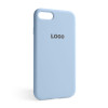 Чехол Full Silicone Case для Apple iPhone 7, 8, SE 2020 light blue (05)