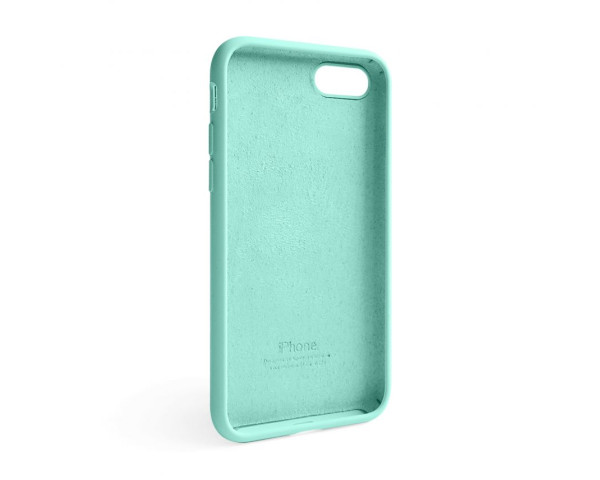 Чехол Full Silicone Case для Apple iPhone 7, 8, SE 2020 sea blue (21)