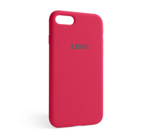 Чехол Full Silicone Case для Apple iPhone 7, 8, SE 2020 rose red (37)