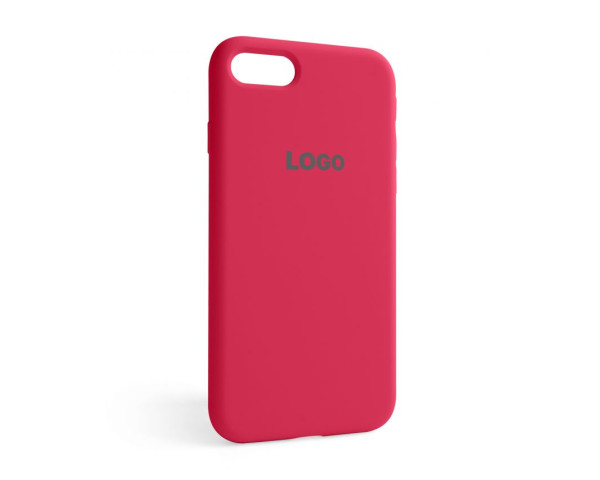 Чехол Full Silicone Case для Apple iPhone 7, 8, SE 2020 rose red (37)