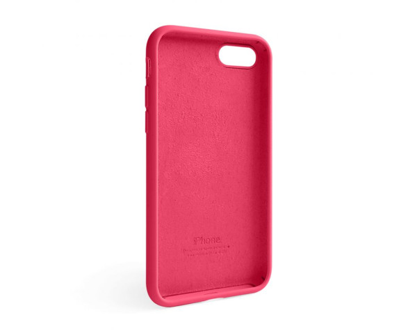 Чехол Full Silicone Case для Apple iPhone 7, 8, SE 2020 rose red (37)