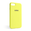 Чехол Full Silicone Case для Apple iPhone 7, 8, SE 2020 flash lime (41)