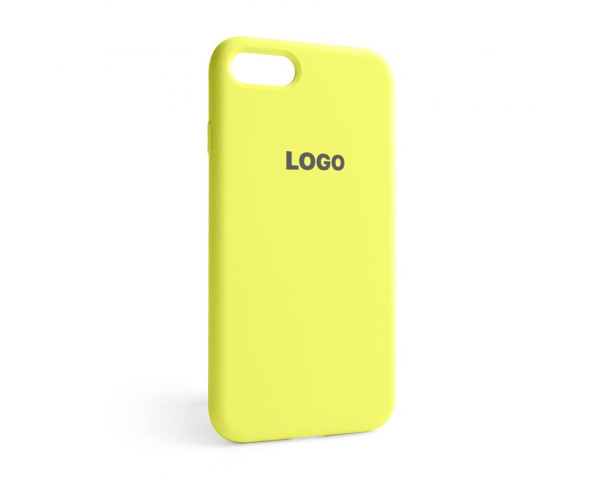 Чехол Full Silicone Case для Apple iPhone 7, 8, SE 2020 flash lime (41)