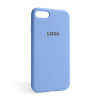 Чехол Full Silicone Case для Apple iPhone 7, 8, SE 2020 cornflower (53)