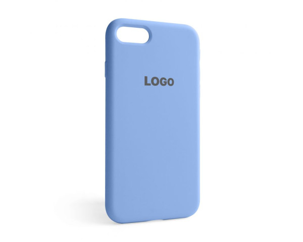 Чехол Full Silicone Case для Apple iPhone 7, 8, SE 2020 cornflower (53)