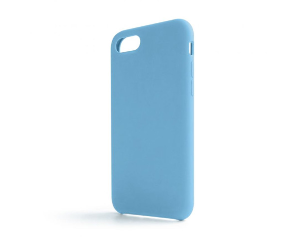Чехол Full Silicone Case для Apple iPhone 7, 8, SE 2020 cornflower (53) (без логотипа)