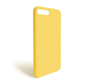 Чохол Full Silicone Case для Apple iPhone 7 Plus, 8 Plus yellow (04) (без логотипу)