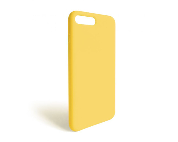 Чехол Full Silicone Case для Apple iPhone 7 Plus, 8 Plus yellow (04) (без логотипа)