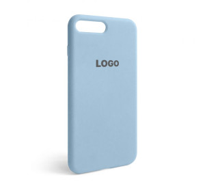 Чохол Full Silicone Case для Apple iPhone 7 Plus, 8 Plus light blue (05)