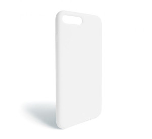 Чохол Full Silicone Case для Apple iPhone 7 Plus, 8 Plus white (09) (без логотипу)