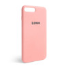 Чохол Full Silicone Case для Apple iPhone 7 Plus, 8 Plus light pink (12)