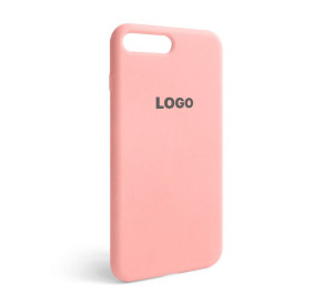 Чохол Full Silicone Case для Apple iPhone 7 Plus, 8 Plus light pink (12)