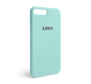 Чохол Full Silicone Case для Apple iPhone 7 Plus, 8 Plus sea blue (21)