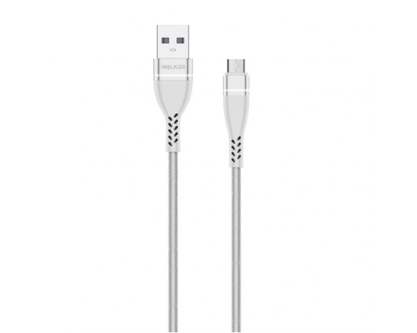 Кабель USB WALKER C580 Micro white