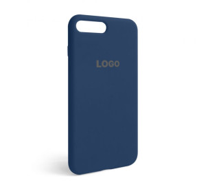 Чохол Full Silicone Case для Apple iPhone 7 Plus, 8 Plus blue cobalt (36)