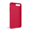 Чохол Full Silicone Case для Apple iPhone 7 Plus, 8 Plus rose red (37)