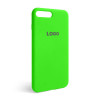 Чохол Full Silicone Case для Apple iPhone 7 Plus, 8 Plus shiny green (40)