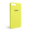 Чехол Full Silicone Case для Apple iPhone 7 Plus, 8 Plus flash lime (41)