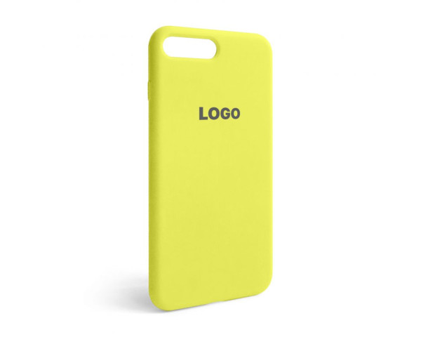 Чехол Full Silicone Case для Apple iPhone 7 Plus, 8 Plus flash lime (41)