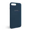 Чехол Full Silicone Case для Apple iPhone 7 Plus deep navy (68)