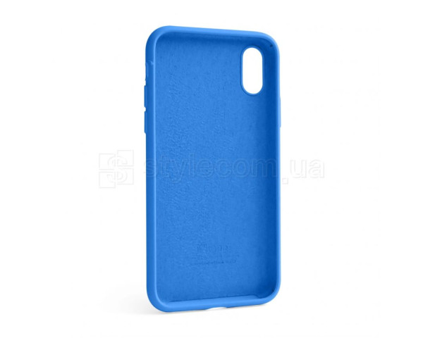 Чохол Full Silicone Case для Apple iPhone X, Xs royal blue (03)