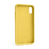 Чехол Full Silicone Case для Apple iPhone X, Xs yellow (04) (без логотипа)