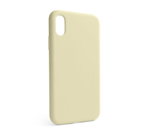 Чохол Full Silicone Case для Apple iPhone X, Xs antique white (10) (без логотипу)