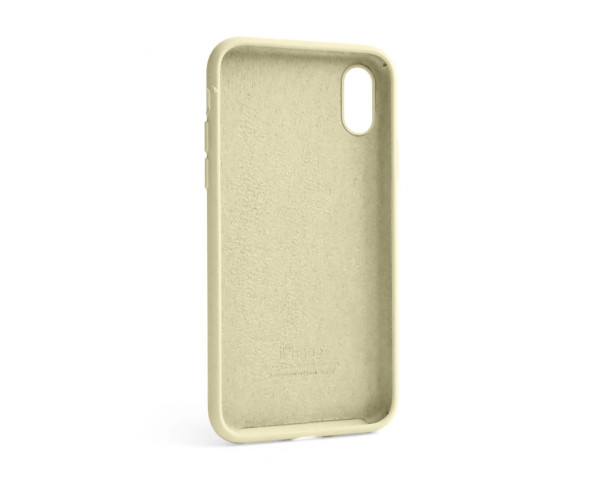 Чохол Full Silicone Case для Apple iPhone X, Xs antique white (10) (без логотипу)