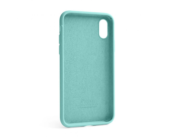 Чохол Full Silicone Case для Apple iPhone X, Xs sea blue (21) (без логотипу)
