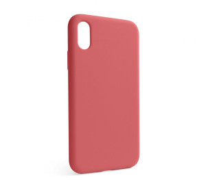 Чохол Full Silicone Case для Apple iPhone X, Xs camellia (25) (без логотипу)