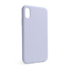 Чехол Full Silicone Case для Apple iPhone X, Xs lilac (39) (без логотипа)