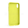 Чохол Full Silicone Case для Apple iPhone X, Xs flash lime (41)