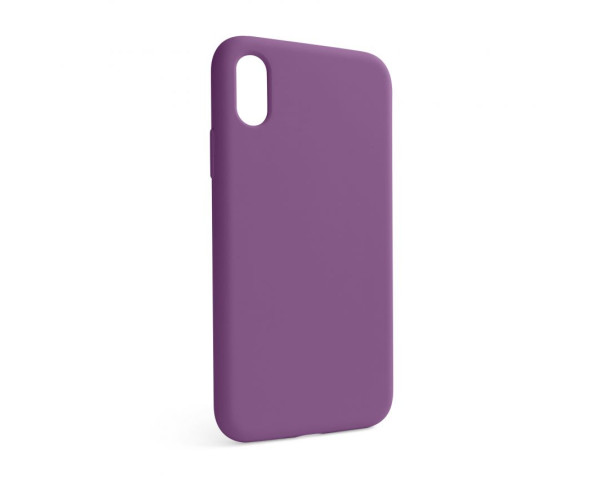 Чохол Full Silicone Case для Apple iPhone X, Xs grape (43) (без логотипу)