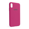 Чехол Full Silicone Case для Apple iPhone X, Xs dragon fruit (48)