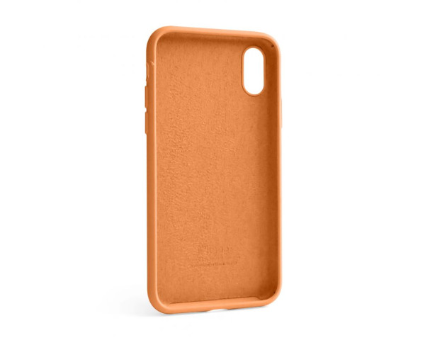 Чохол Full Silicone Case для Apple iPhone X, Xs papaya (49) (без логотипу)